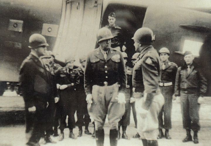 Borské letiště, 1945
